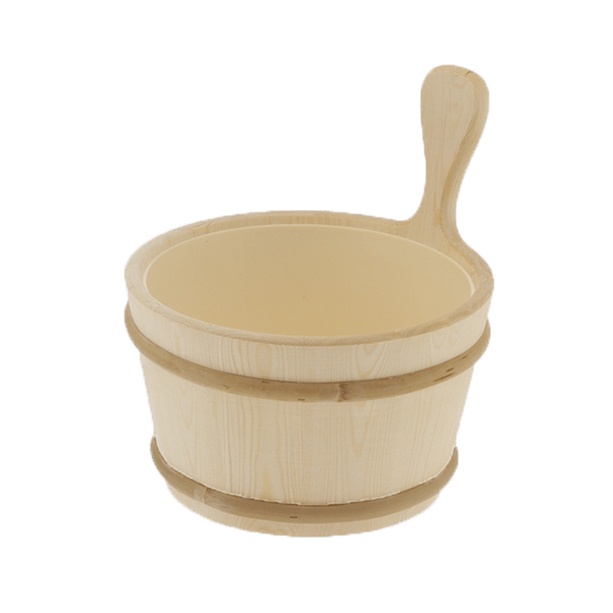 Wood Bucket with Plastic Liner featured image